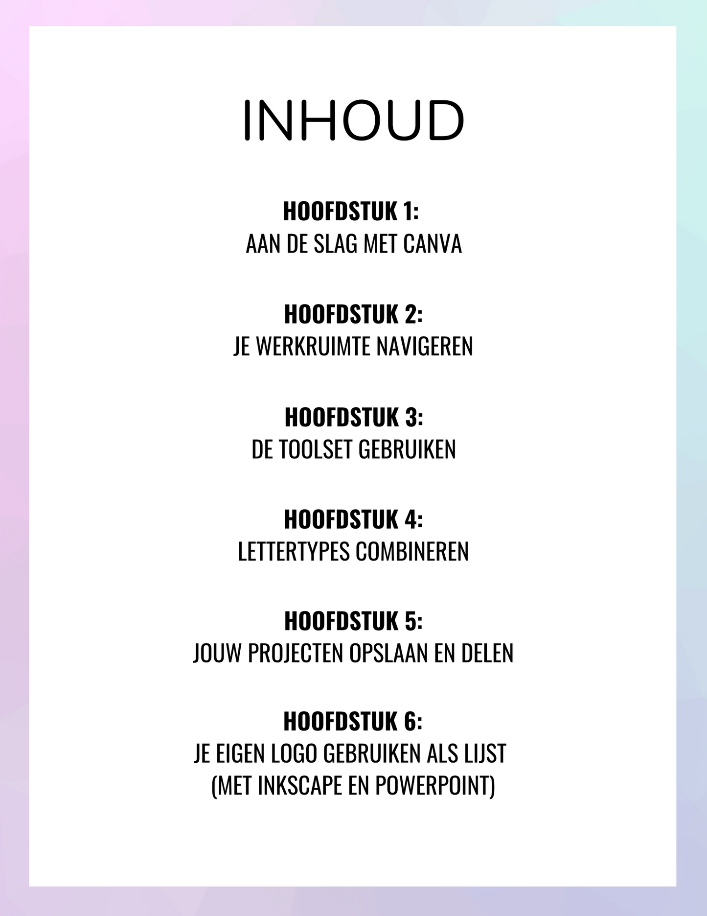 E-Book "Canva voor beginners"